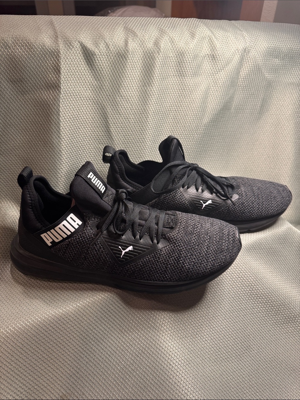 Puma Men’s Size 11 Black Enzo Beta Woven Knit Athletic Sneakers.